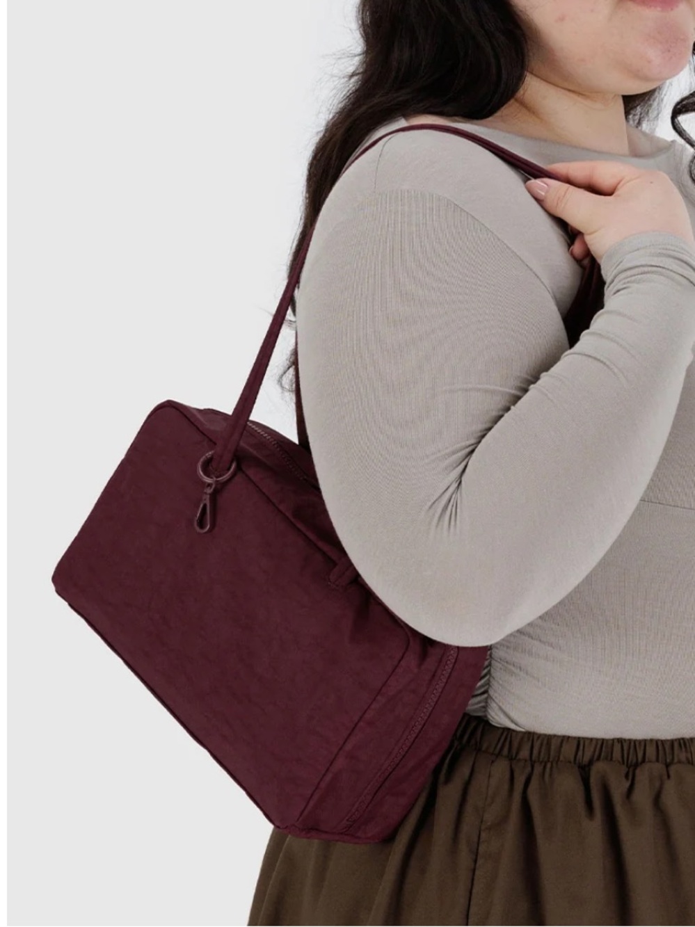 BAGGU Mahogany Bowler